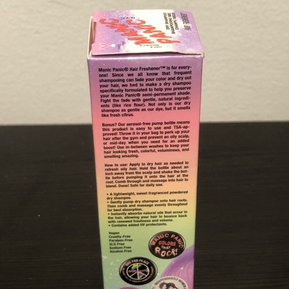 Manic Panic Dry Shampoo  .71oz - Picture 4 of 4